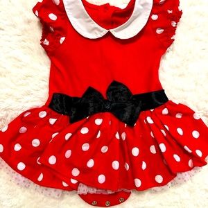 Selling Disney Store Minnie Mouse dress, size 6-9 months, in excellent condition